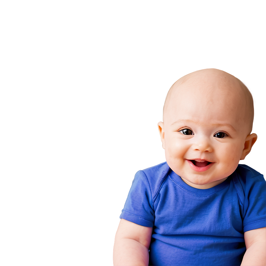 Bald Baby Smiling Png 06202024