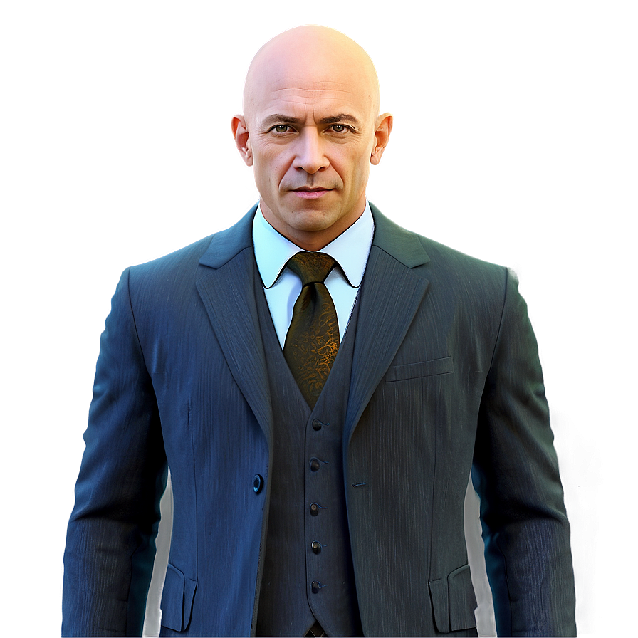 Bald Businessman Avatar Png Tka