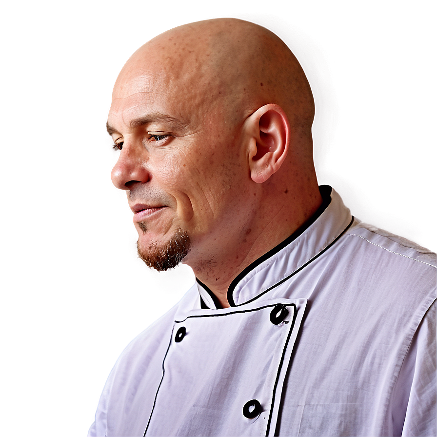 Bald Chef Cooking Png Xlw6