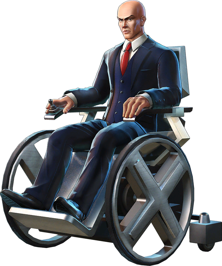 Bald Manin Wheelchair