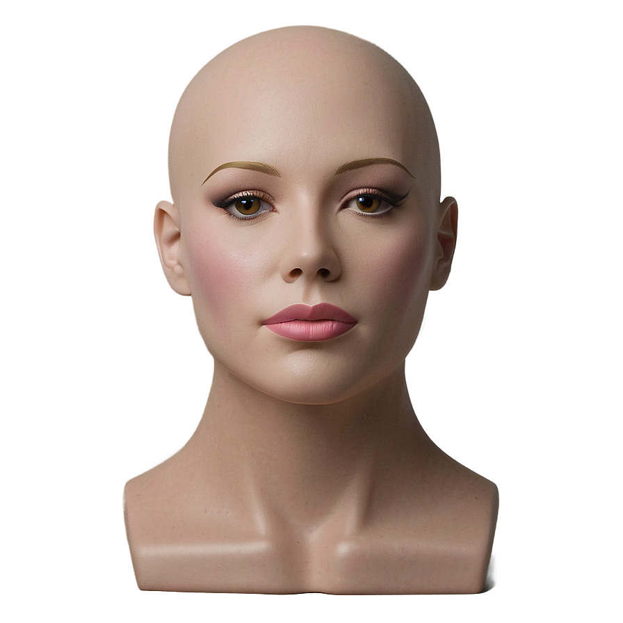 Bald Mannequin Head For Wigs Png 50