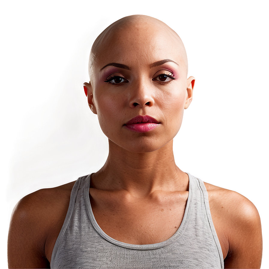 Bald Woman Profile Png 06202024