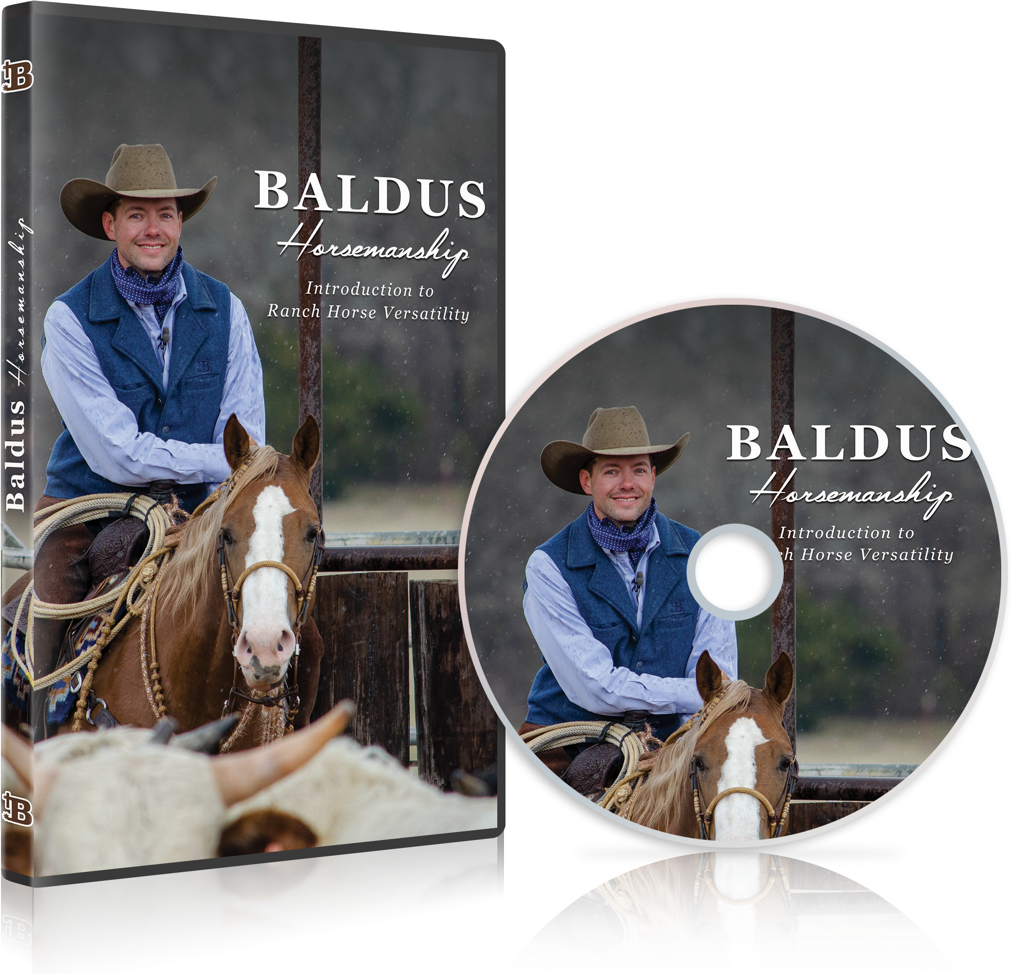 Baldus Horsemanship D V D Coverand Disc