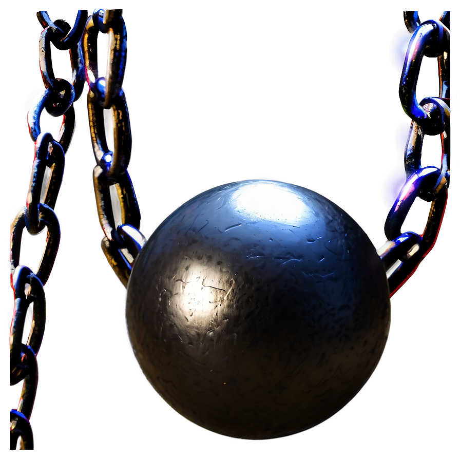 Ball And Chain Crafting Image Png Jky