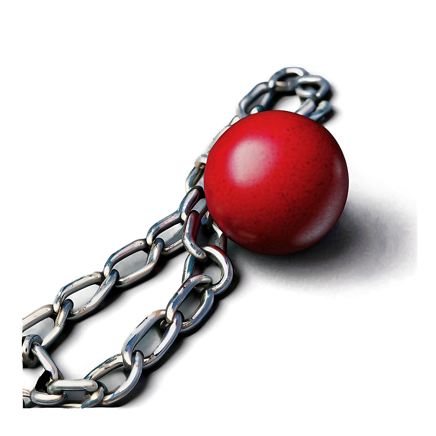 Ball And Chain Photorealistic Png 06282024