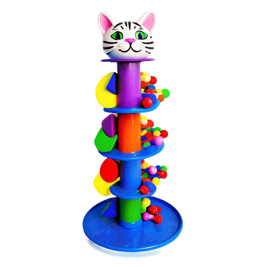 Ball Tower Cat Toy Png Trq95