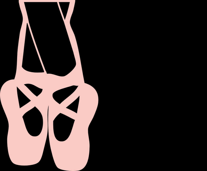 Ballet Pointe Shoes Vector