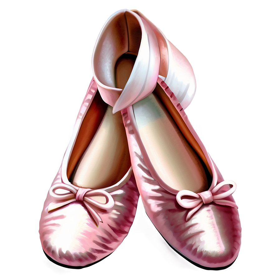 Ballet Shoes Illustration PNG 52 PNG with transparent background