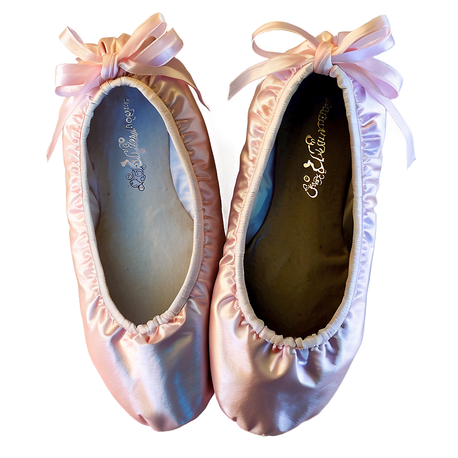 Ballet Slipper Shoes PNG cyv PNG with transparent background