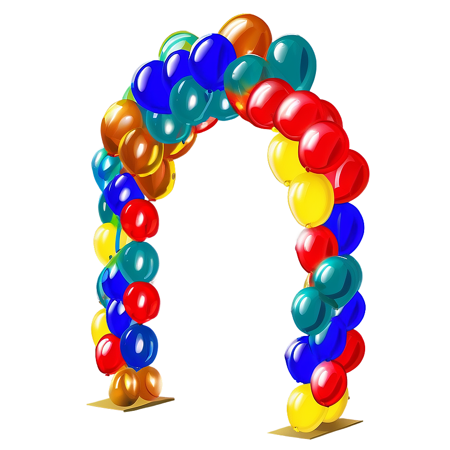 Balloon Arch Design Ideas PNG gna81 PNG image with a transparent background, free high-resolution download