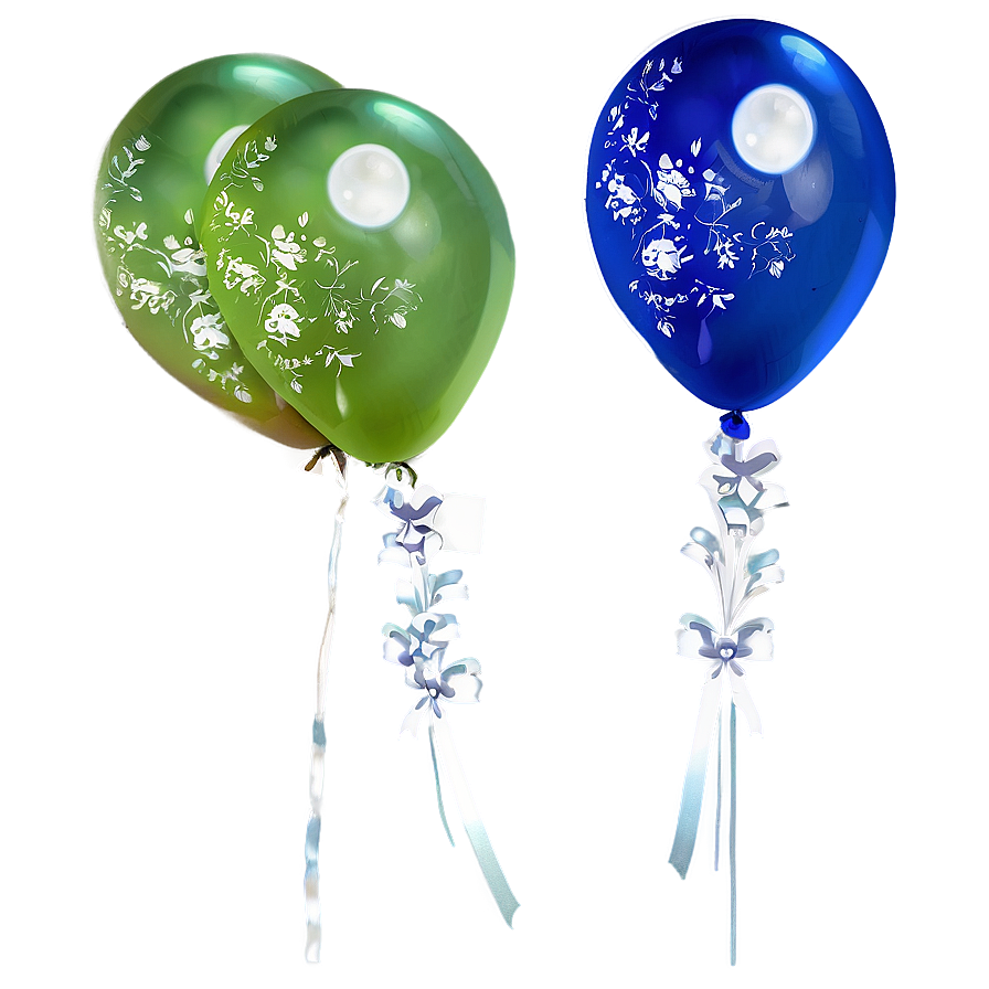 Balloon Bouquet Png 2