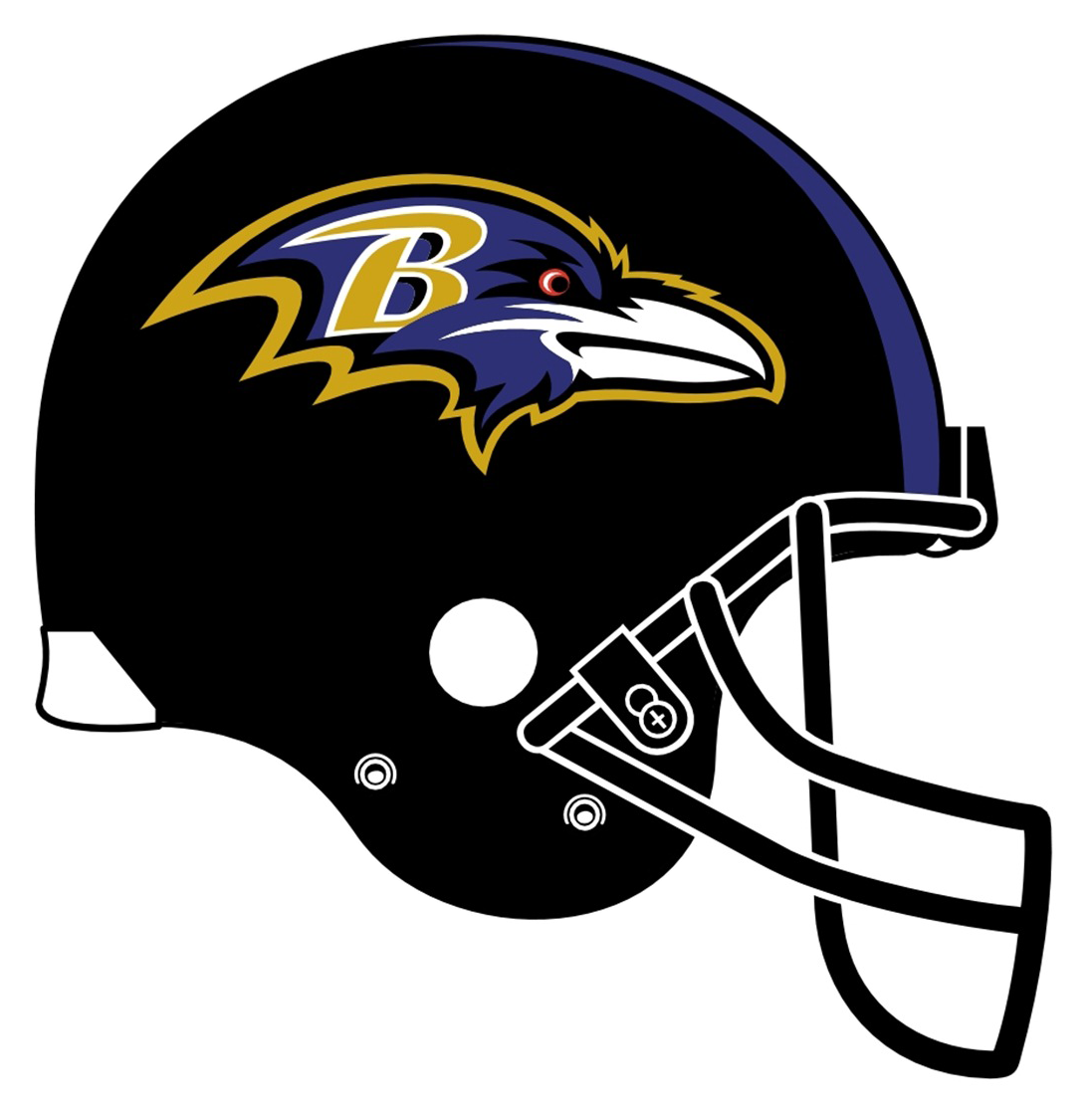 Seattle Seahawks Nfl Chicago Bears Los Angeles Rams - Wake Forest Football Helmet, HD Png Download PNG with transparent background