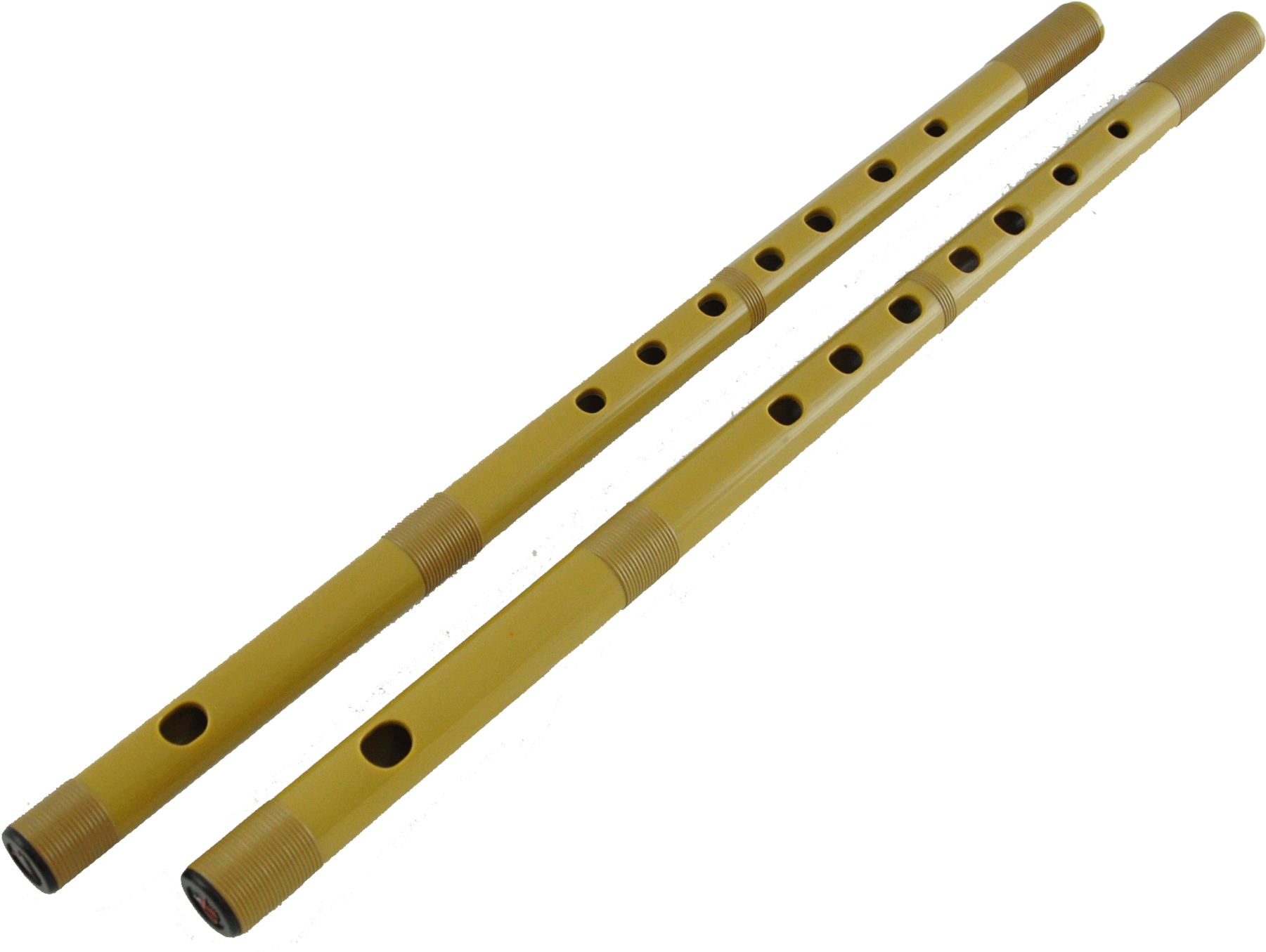 Bamboo Flutes Traditional Musical Instruments PNG with transparent background