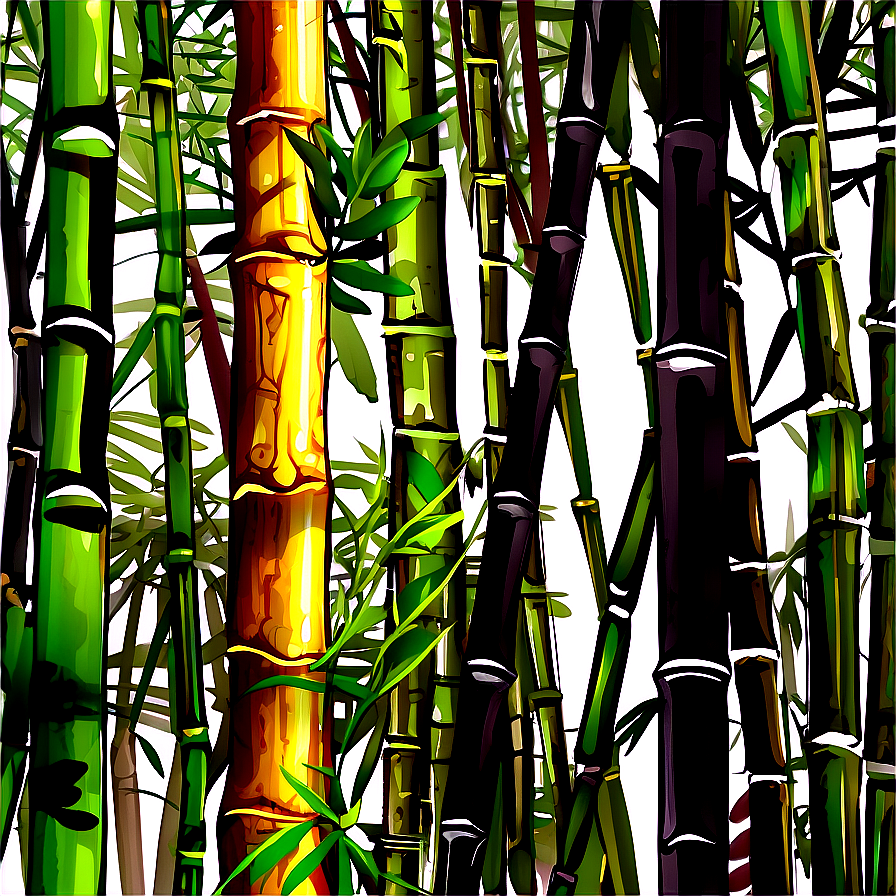 Bamboo Forest Clipart Png Def70