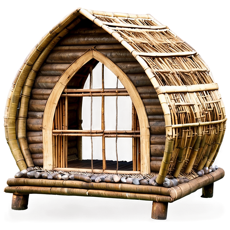 Bamboo Houses Png 05252024