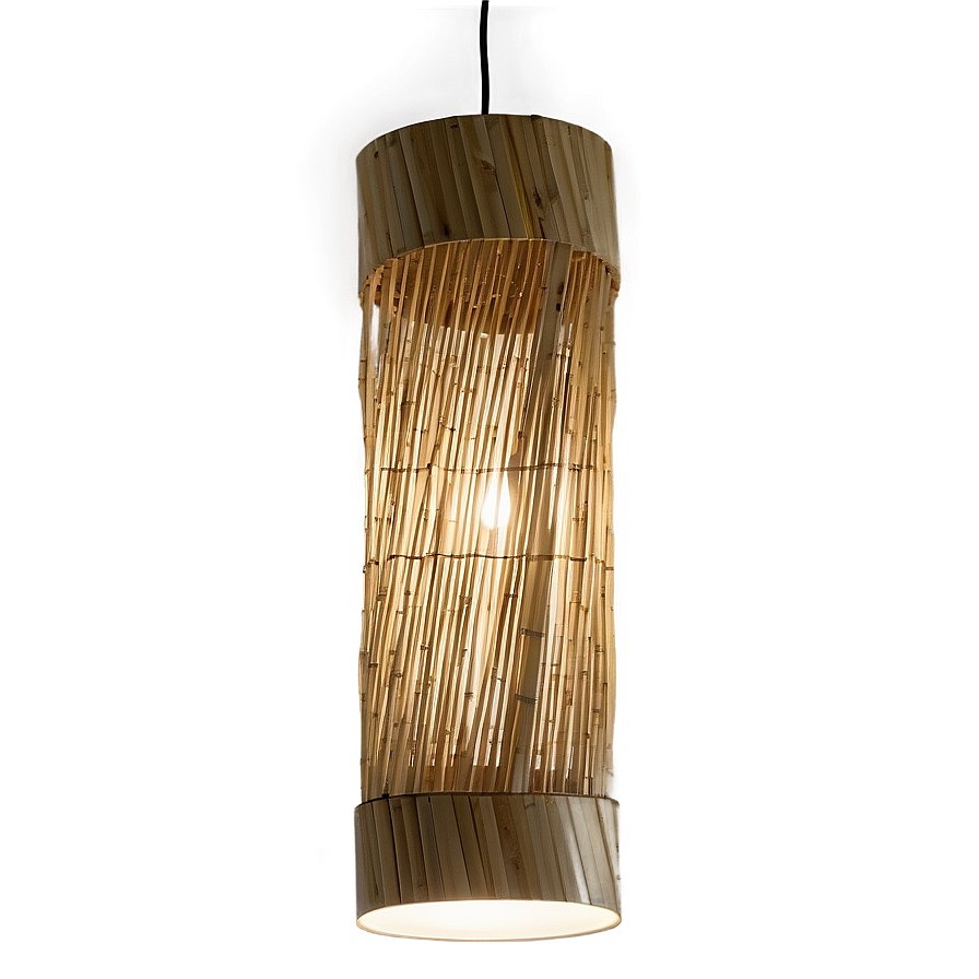 Bamboo Pendant Light Png 06262024