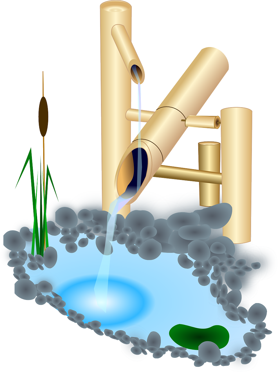 Japanese Water Fountain Png, Transparent Png PNG with transparent background
