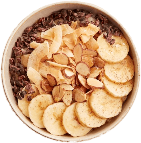 Banana Almond Oatmeal Bowl