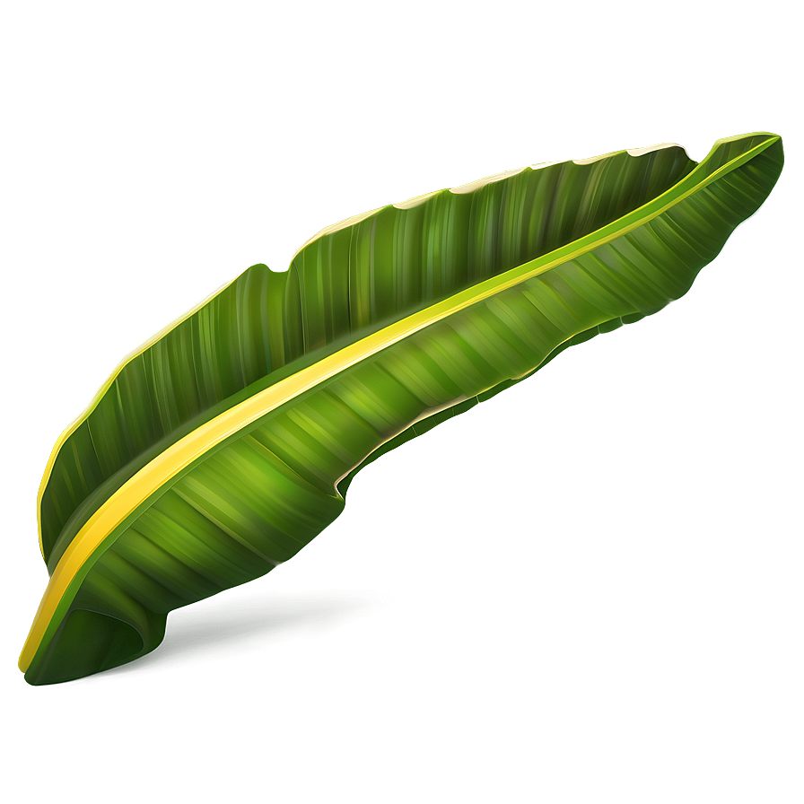 Banana Leaf Illustration Png Vmu