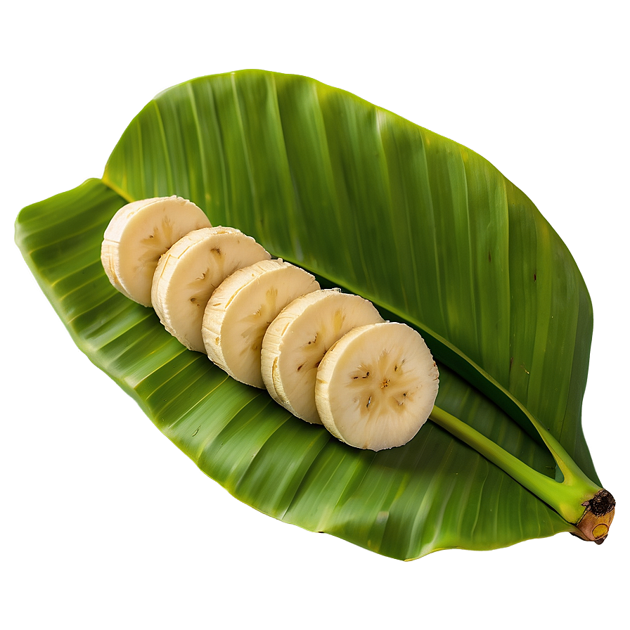 Banana Leaf Organic Png Bge