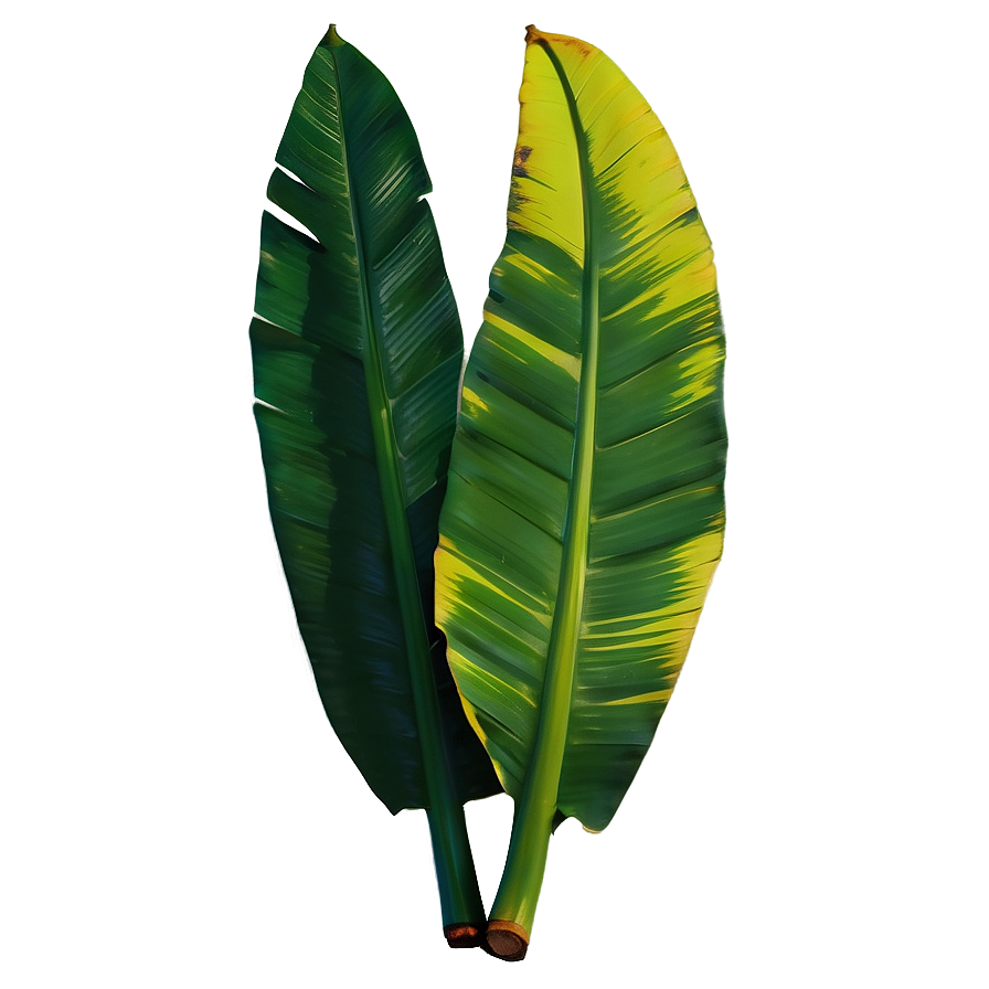 Banana Leaf Silhouette Png 06232024