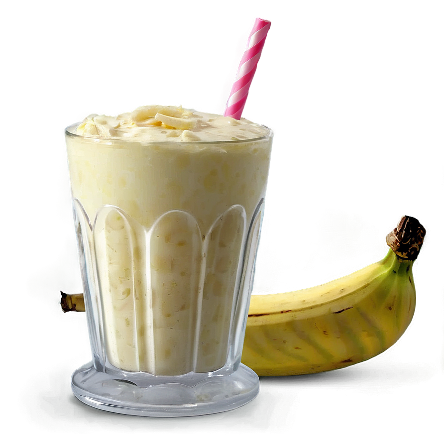 Banana Milkshake PNG 38 PNG with transparent background
