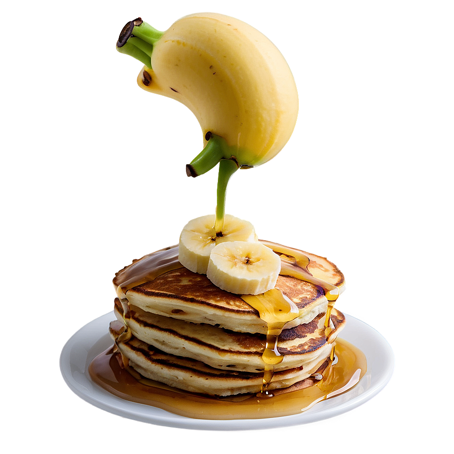 Banana Pancakes PNG 05232024 PNG image with a transparent background, free high-resolution download