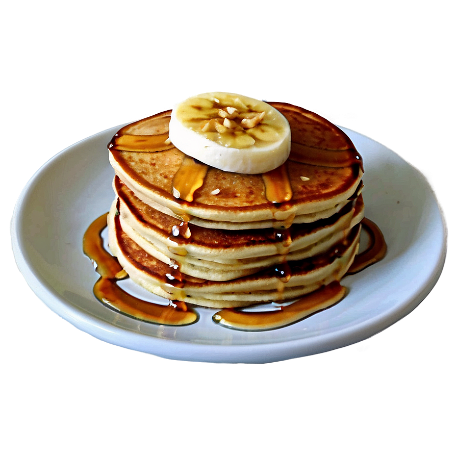 Banana Pancakes PNG 05232024 PNG image with a transparent background, free high-resolution download