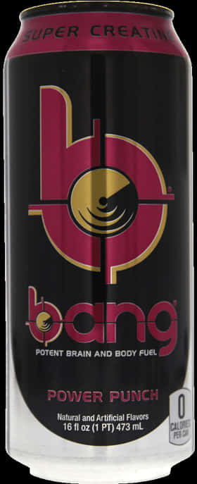 Bang Power Punch - Bang Energy Drink Png, Transparent Png PNG with transparent background