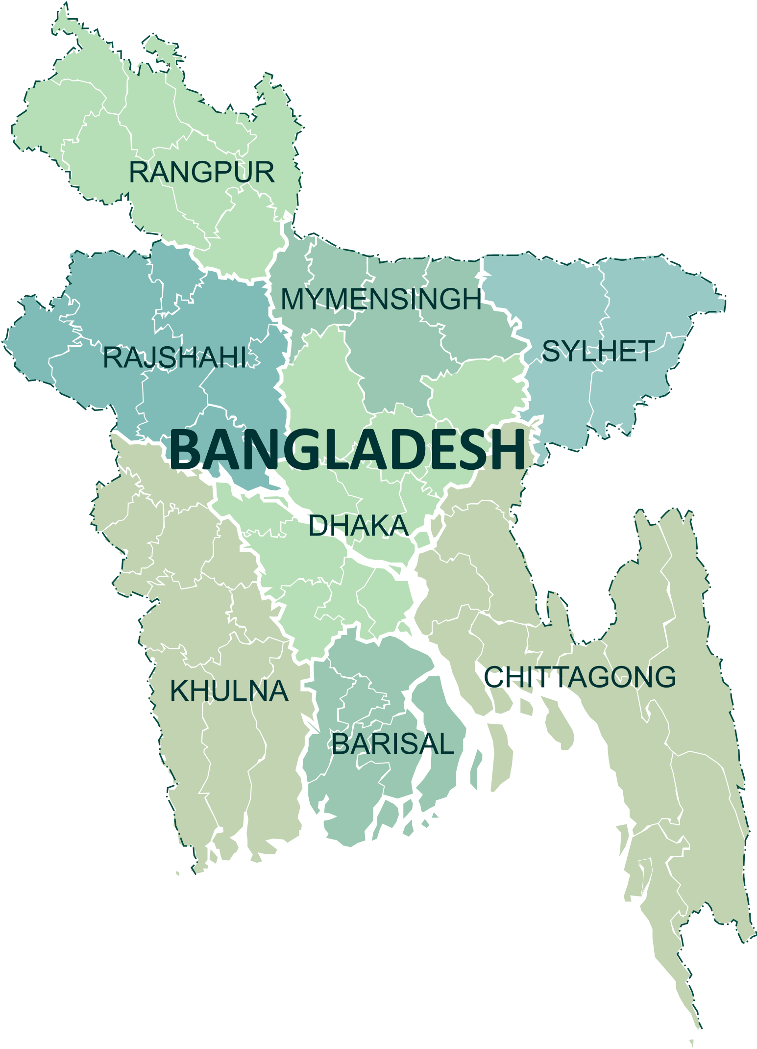 States In Bangladesh, HD Png Download PNG with transparent background