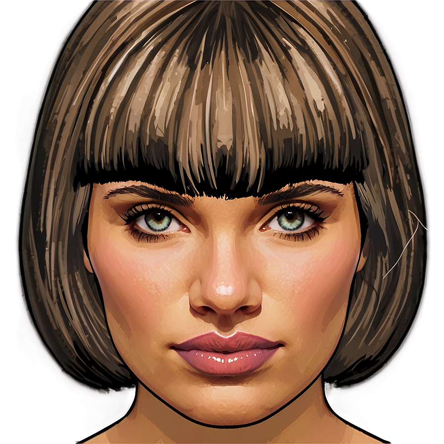 Bangs For Oval Face Png 05252024