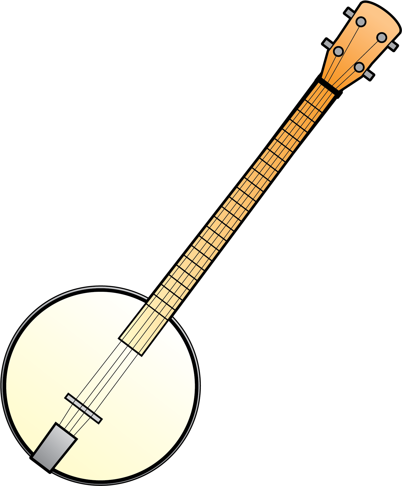 Banjo Illustration Graphic