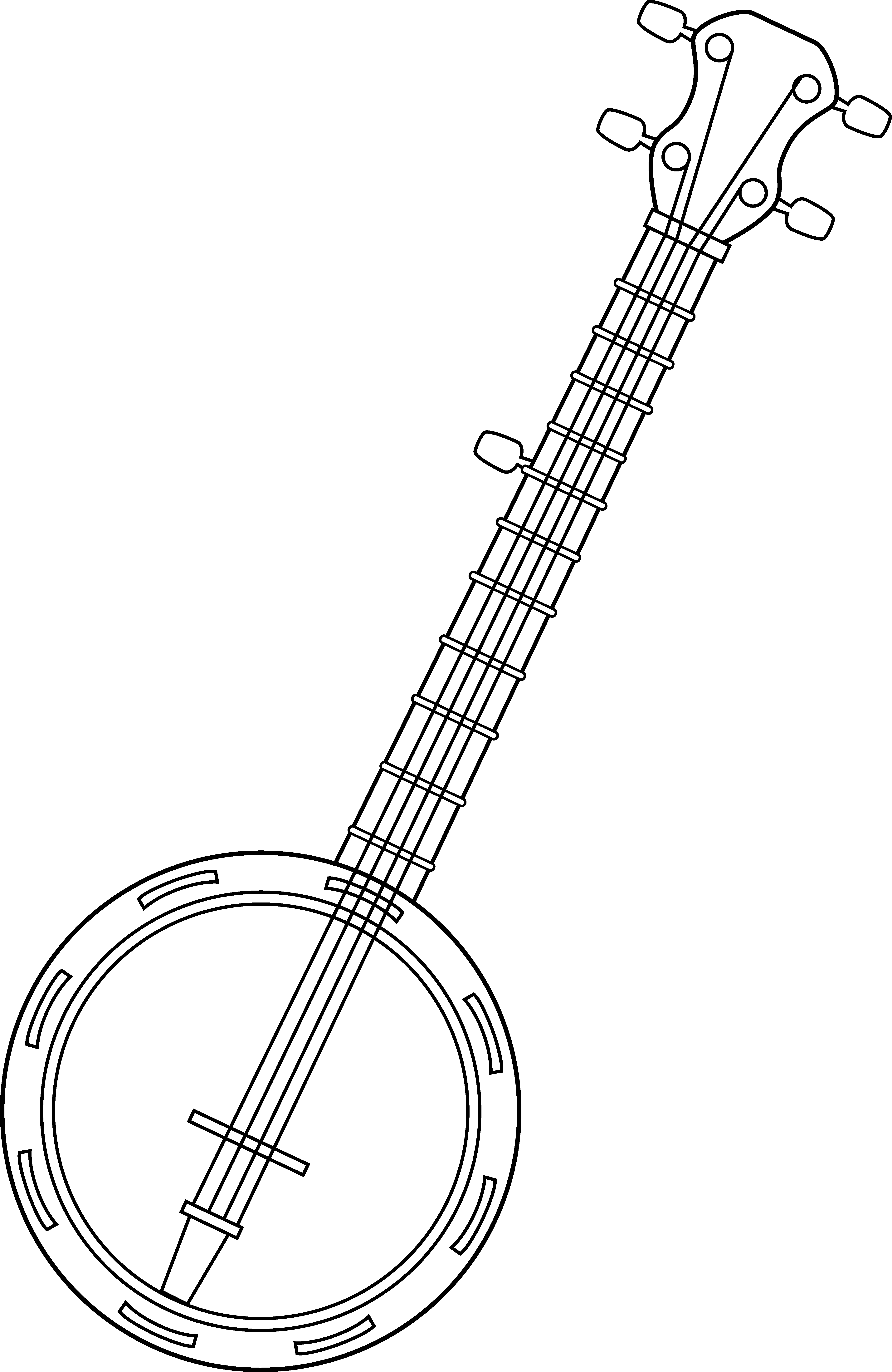 Indian Musical Instruments - White Banjo Png, Transparent Png PNG image with a transparent background, free high-resolution download