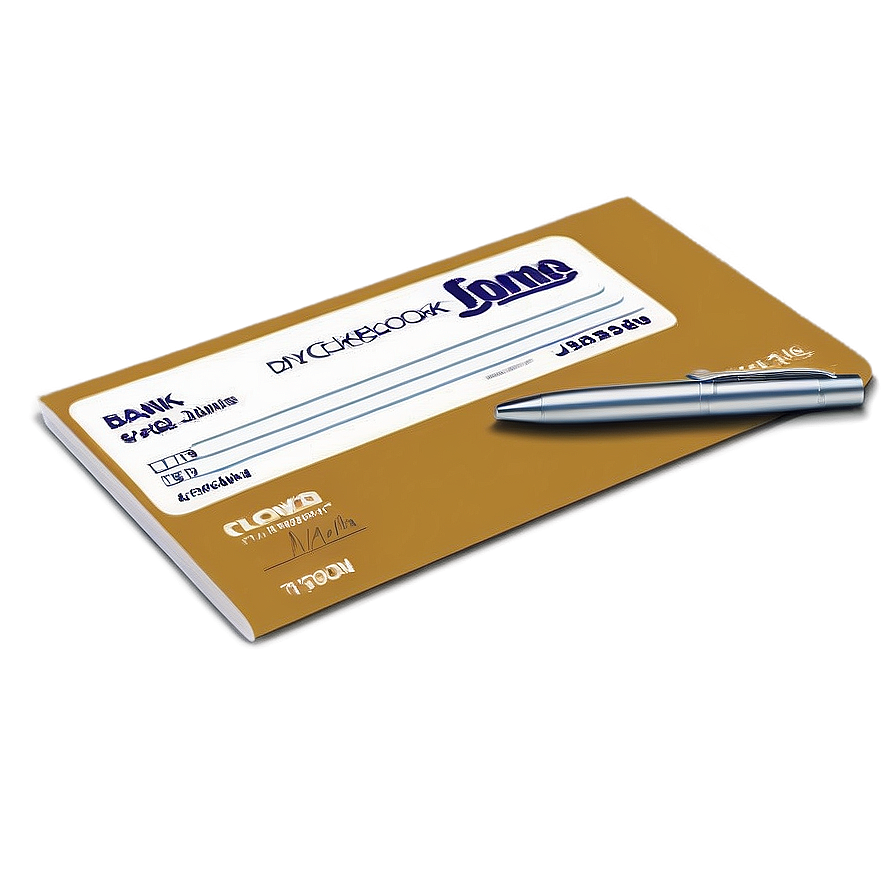 Bank Checkbook Png Eir16