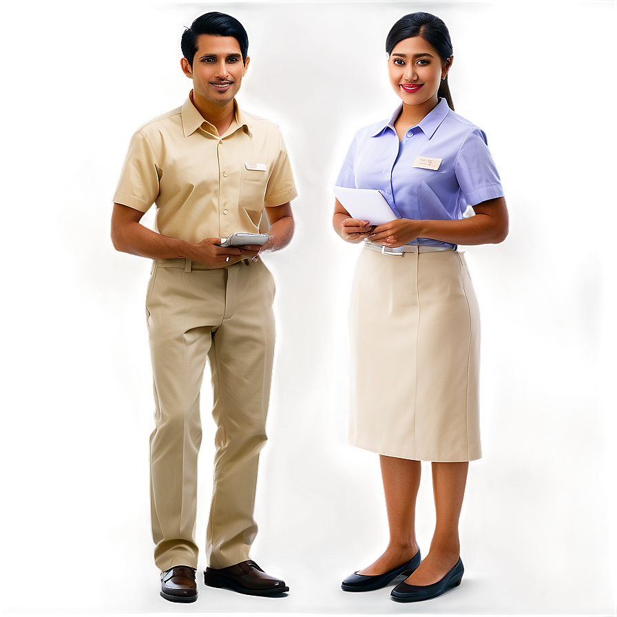 Bank Employee Uniform PNG 06252024 PNG with transparent background