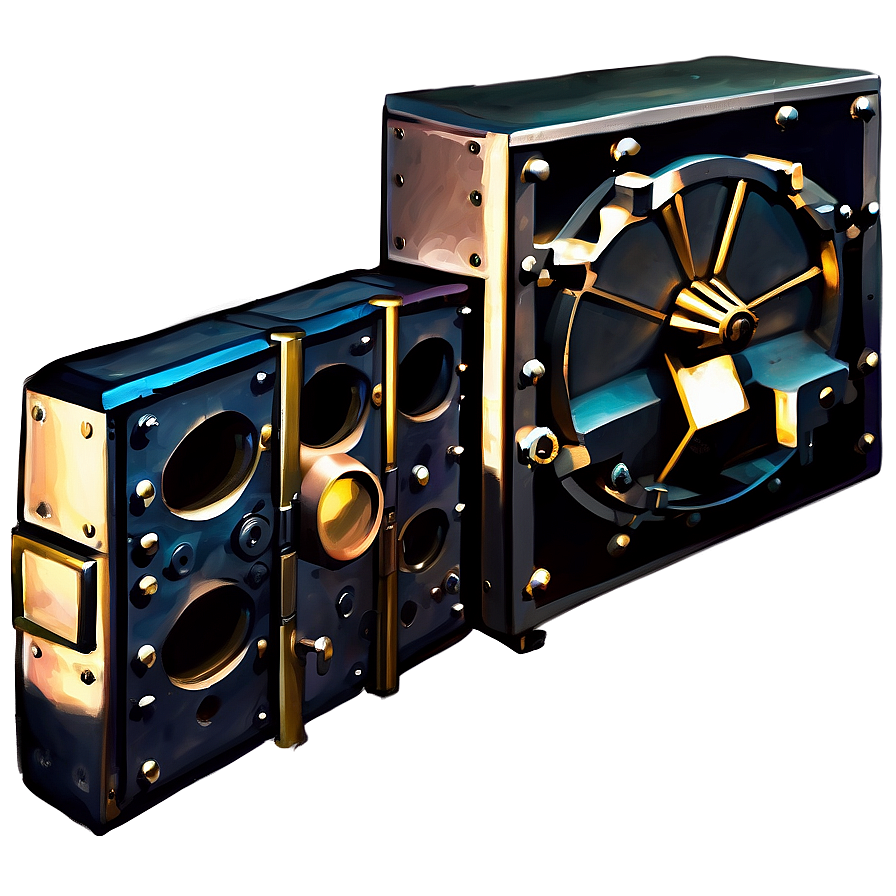 Bank Vault Bars Png 06262024