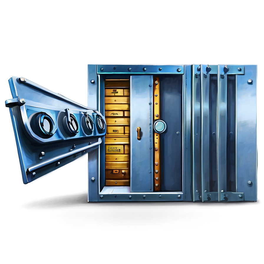 Bank Vault Door Open Png Bmp