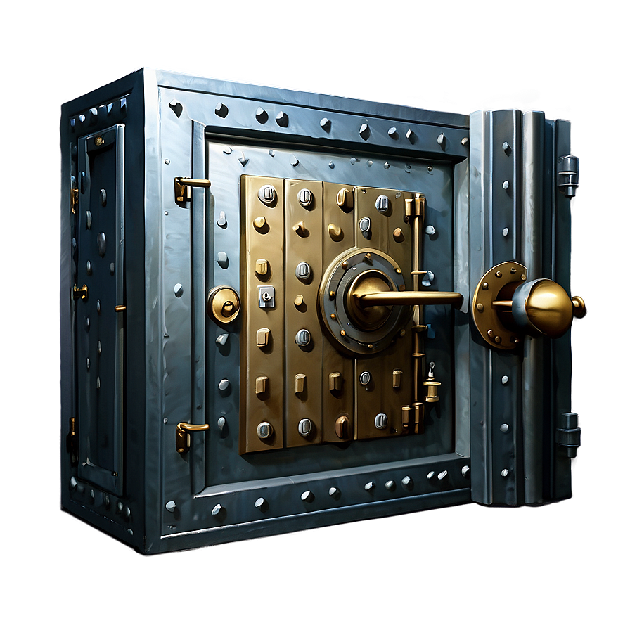 Bank Vault Entrance Png 06262024