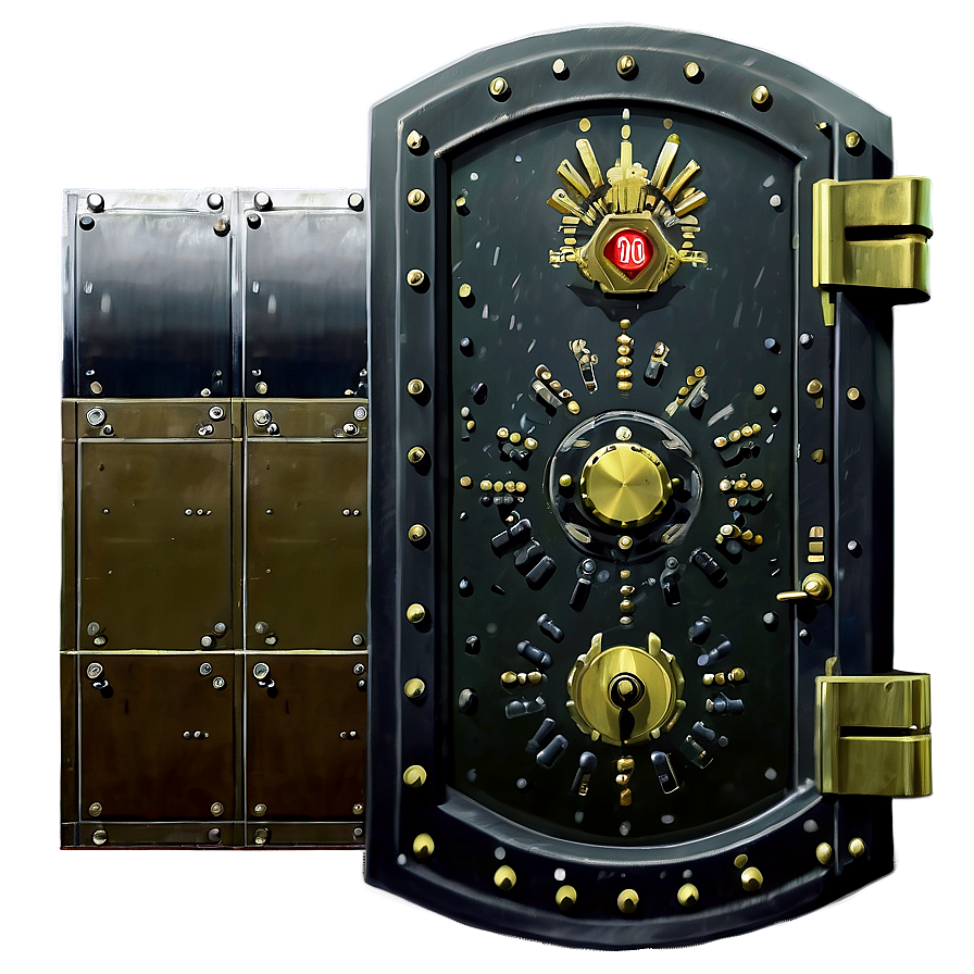 Bank Vault Lock Png 06262024