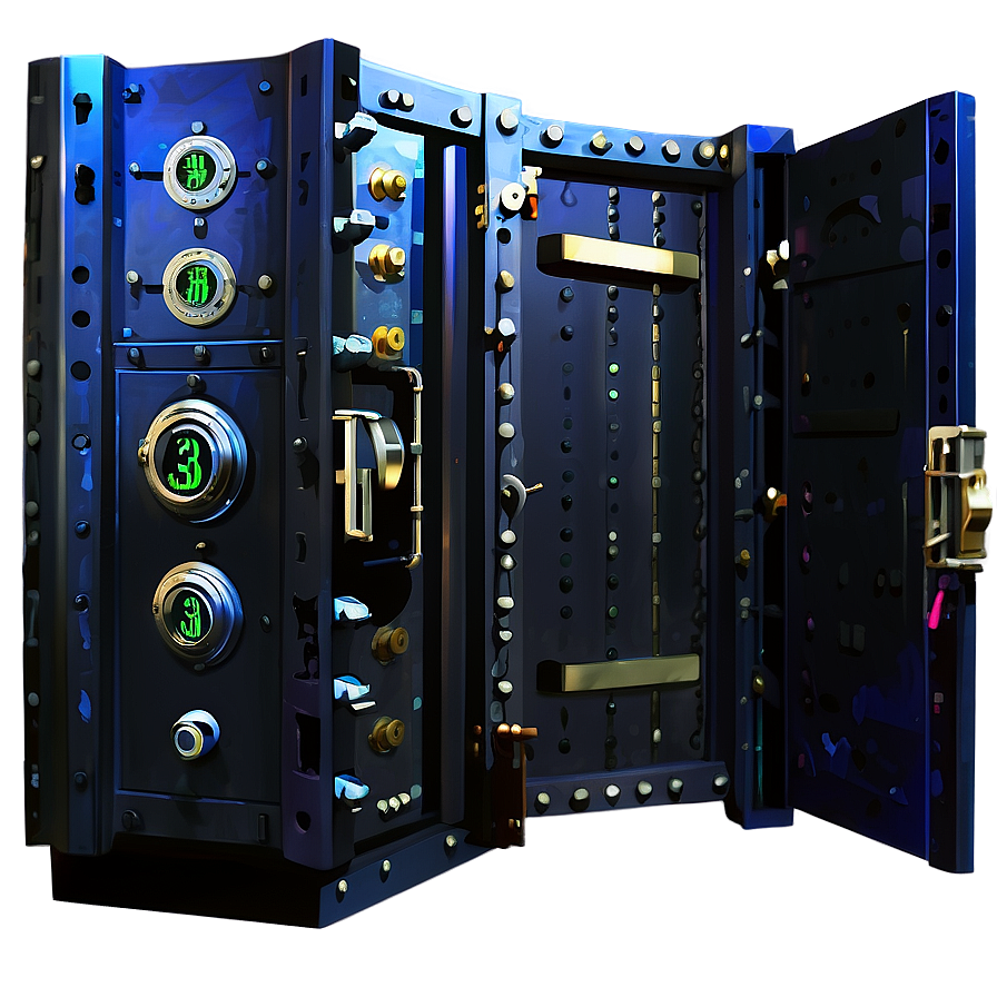 Bank Vault Scene Png Rgb