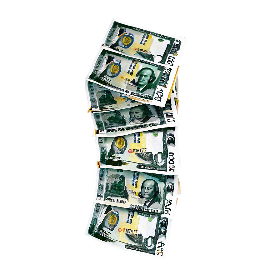 Banknotes Stack Png 05252024