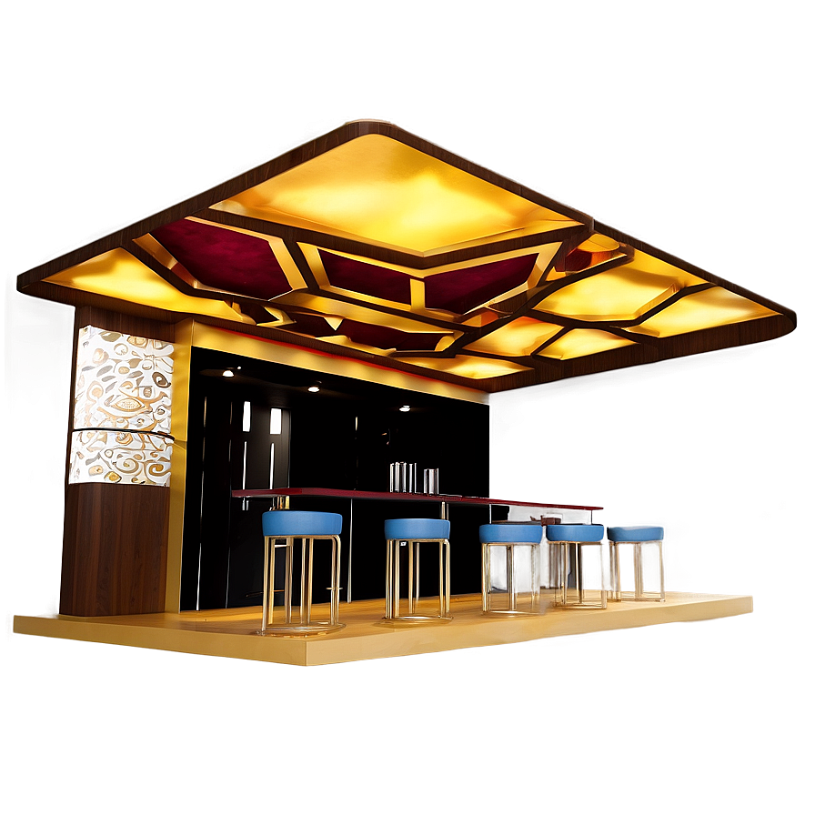 Bar Ceiling Design PNG 16 PNG with transparent background