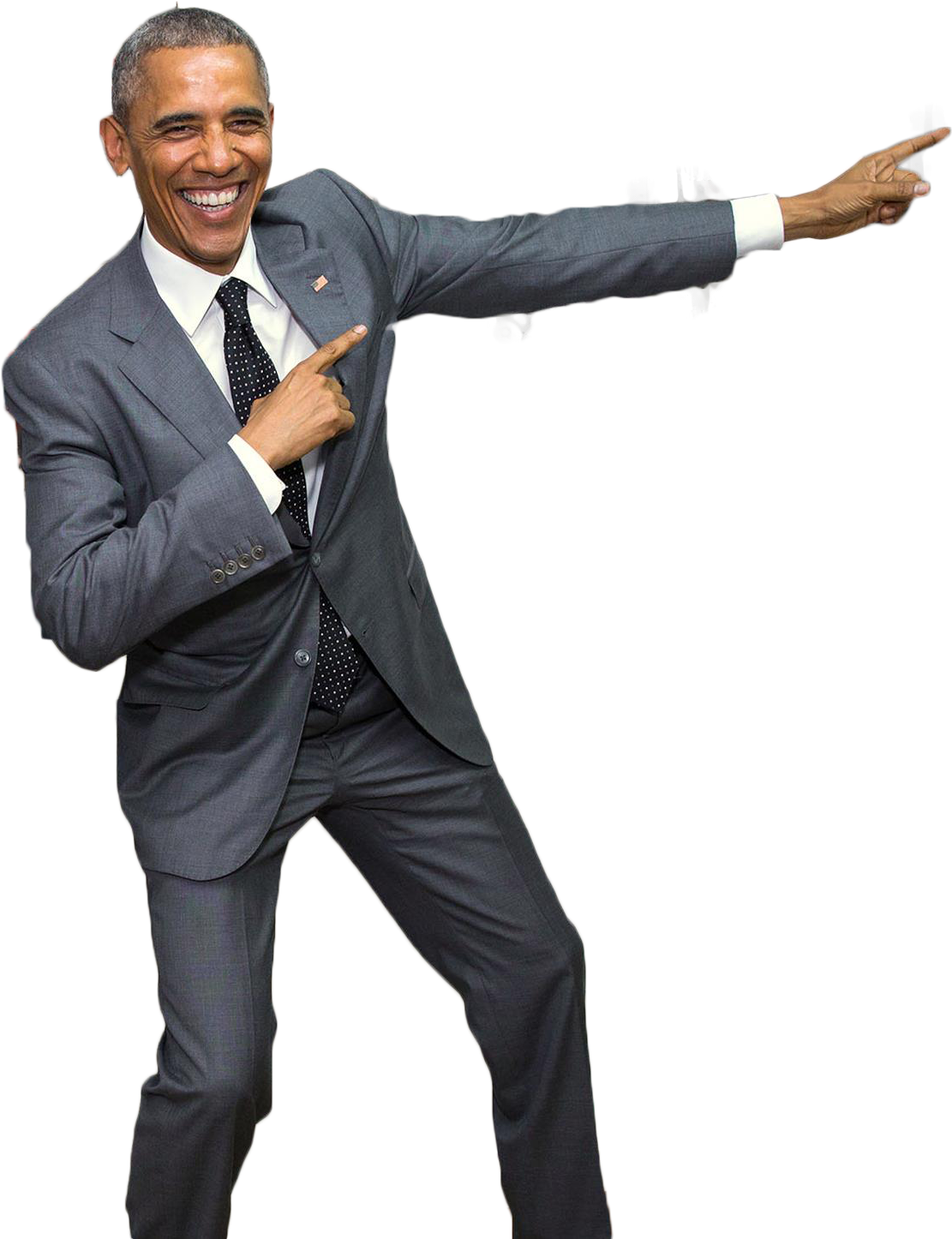 Barack Obama Pointing Pose