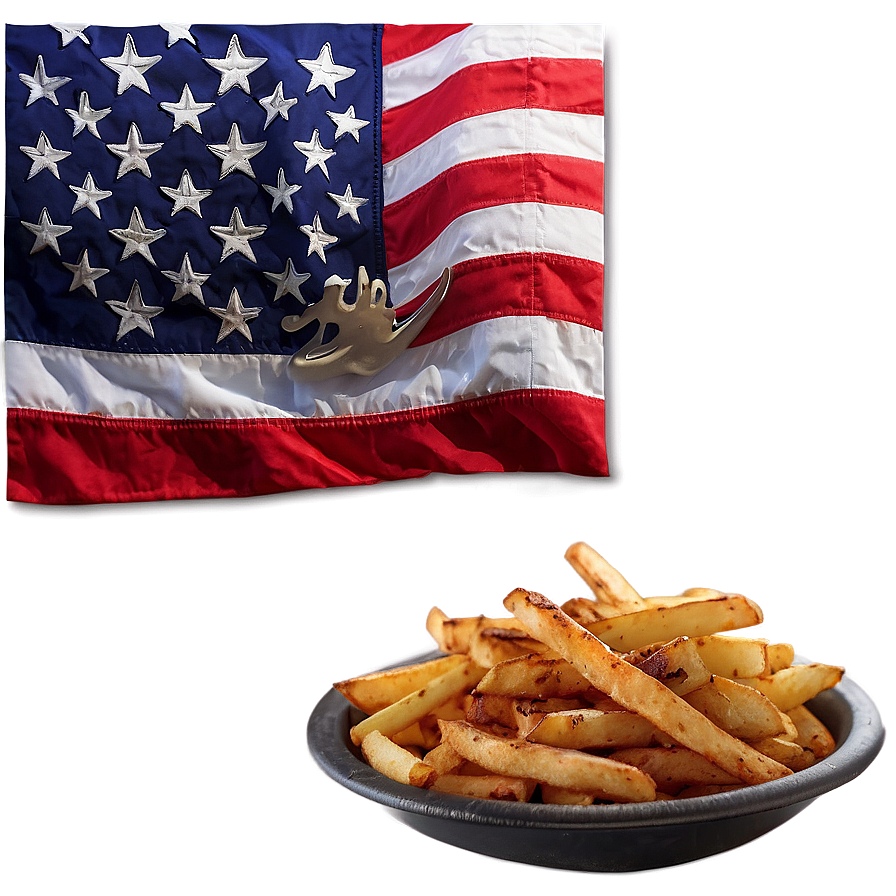 Barbecue Seasoned Fries Png Dlf82