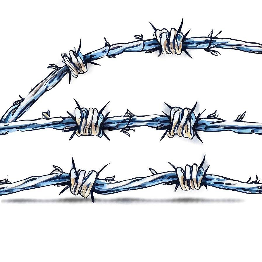 Barbed Wire Art Png Wmu