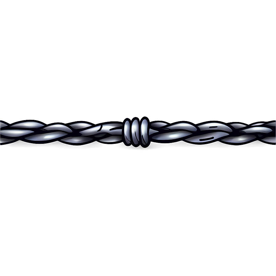 Barbed Wire Design Png 05252024