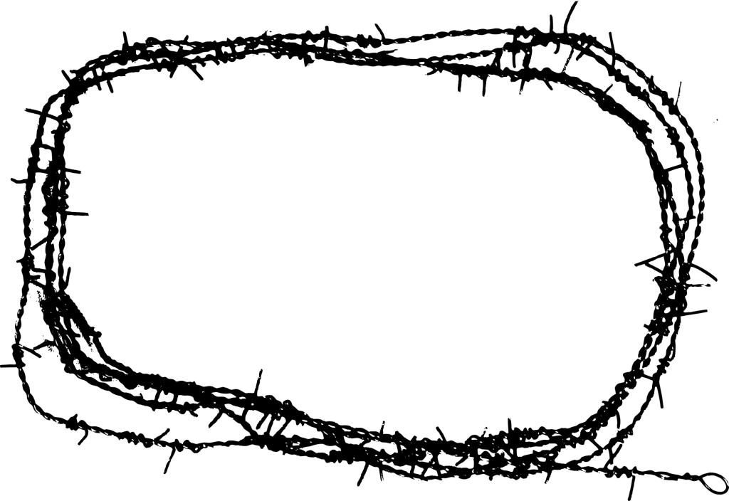 Barbwire Frame Png, Transparent Png PNG image with a transparent background, free high-resolution download