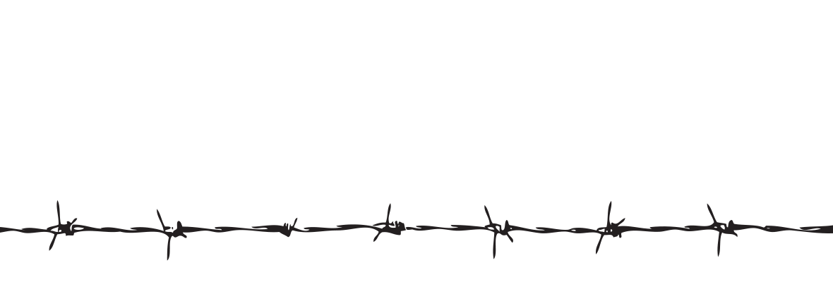 Barbed Wire Silhouette PNG image with a transparent background, free high-resolution download