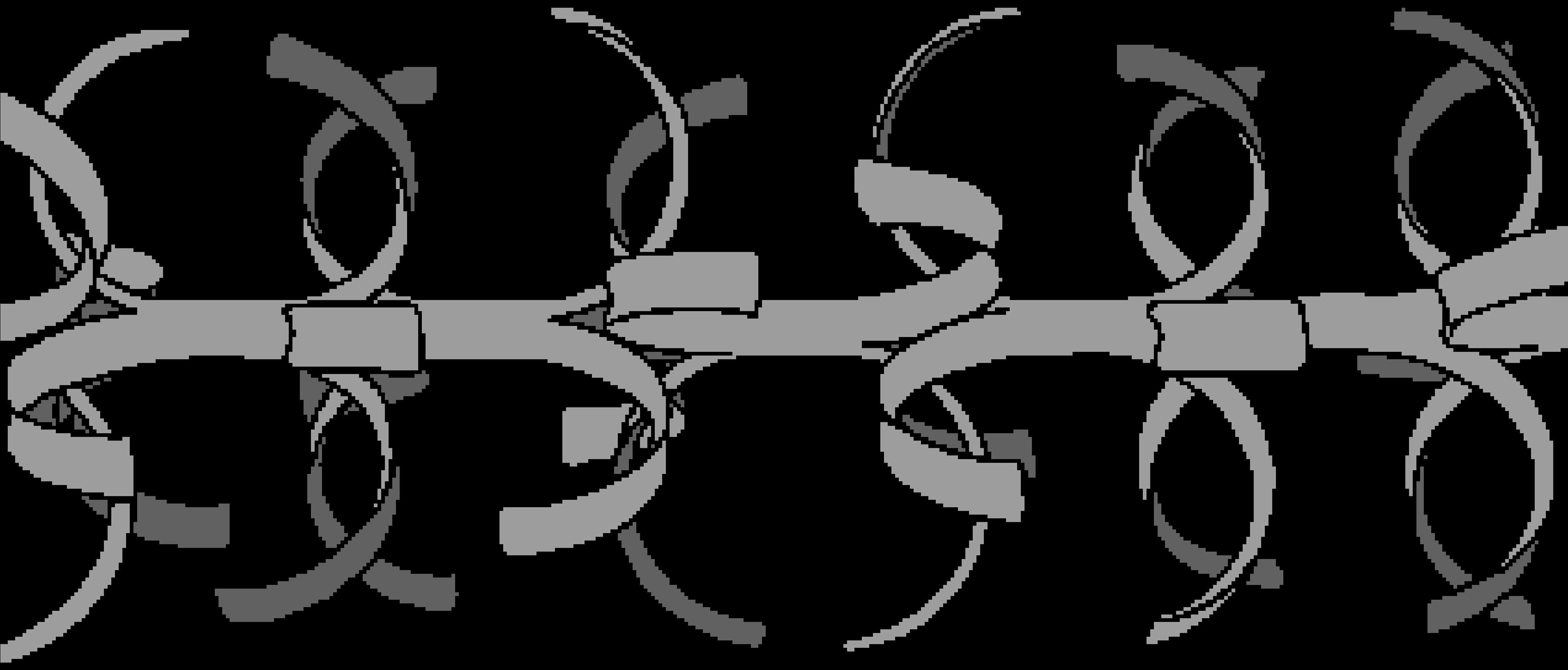 Barbed Wire Silhouette PNG with transparent background