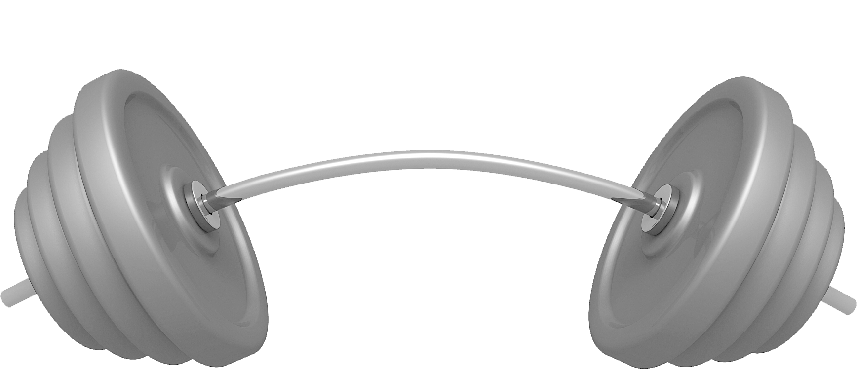 Barbell I M P Fitness Logo PNG with transparent background